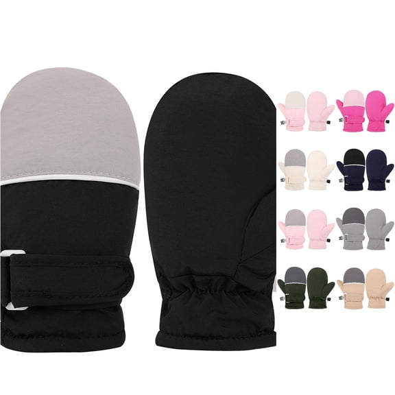 NordicNest Toddler Mittens Skiing Toddler SnowGloves Kids Babe Winter Mittens For Girls Boys Girls Mittens