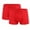 Red, variant on Besolor 2 Pack Mens Boxer Briefs Big and Talls Comfort Soft Elastic Waist Underwear Seamless Stretchy Underwear