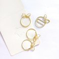 thumbnail image 3 of Yazoeia 100 Pcs Gold Paper Clips, Small Paper Clips, Cute Shaped Mini Paperclips, Stainless Steel Multifunction Metal Paper Clips with Storage Box for Office School Home Desk Organizers, 3 of 9