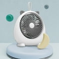 thumbnail image 6 of Fans on Clearance ASXITE Fans that Blow Cold,Desk Fan,Desktop Desktop Fan Silent Fan Students Dormitory Office Small Portable Usb Rechargeable Fan, 6 of 6