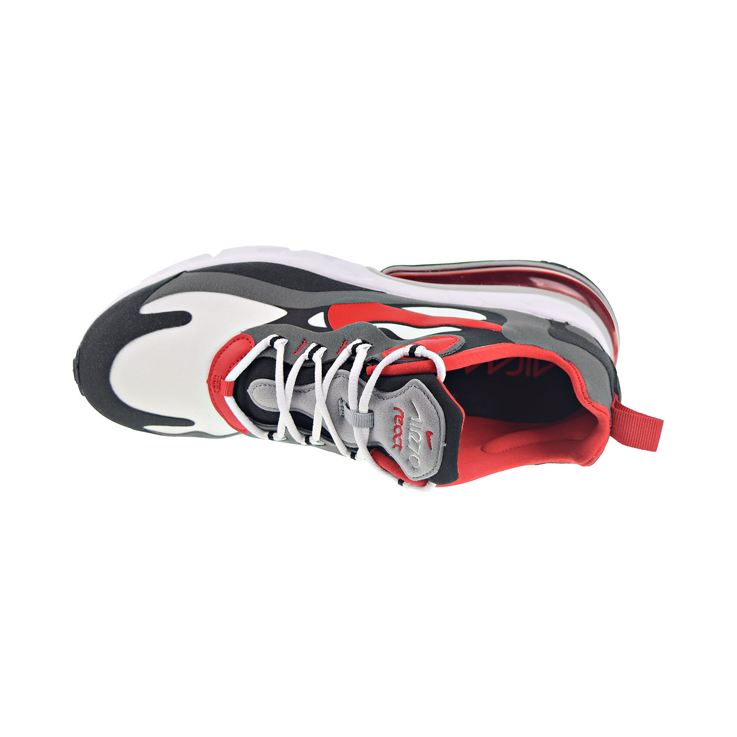 Nike Air Max 270 White Black University Red Bv2523-100 Men's 11.5 Running  Shoes