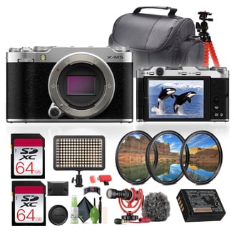 Fujifilm XT200 Mirrorless Digital Camera & 15-45mm Lens Dark