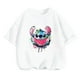 thumbnail image 3 of Camisetas para niños, ropa de Stitch, camisetas para niñas, mono de camión para niños, camisetas de manga corta de Sonic para niños, ropa de verano para niñas, 3 of 5