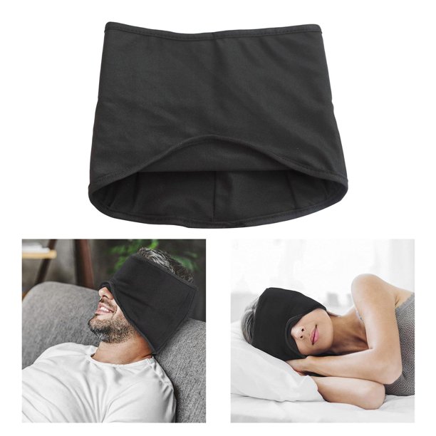 de dormir de Light Blocking Sleep con bolsa de ojos transpirable para viajar Dormir con Negro Macarena Cubierta de ojos para dormir