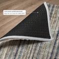 thumbnail image 6 of Addison Rugs Dream Shag Premium Machine Washable Transitional Textured Stripes Earth Rectangle Rug, 9' x 12', 6 of 8