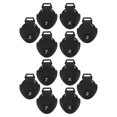 thumbnail image 1 of unbranded 12Ud Etiqueta Para De Palo Golf Negro ABS Para Organización Rápida Y Protección, 1 of 8