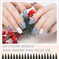 thumbnail image 2 of LYCAQL 20 Colors Collection Step Nail Gel Pen Pencil Nail Gel Oil No And Topcoat Required For Female and Girls 2ML, 2 of 9