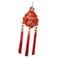 thumbnail image 4 of Elegante adorno colgante de terciopelo con forma de fruta roja tradicional para el Año Nuevo Lunar. 265 x 93 cm, 4 of 7