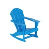 thumbnail image 3 of Costaelm Paradise Outdoor Patio Adirondack Rocking Chairs (Set of 2), Pacific Blue, 3 of 9