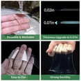 thumbnail image 4 of Cinta de doble cara, resistente, multiusos, extraíble, transparente y resistente, cinta de montaje, adhesivo adhesivo, cinta de pared resistente y reutilizable, tiras para colgar cuadros, 4 of 5