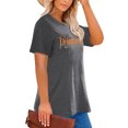 thumbnail image 3 of XCHQRTI Pumpkin Plus Size Women Tshirt Its Fall Yall Thanksgiving Short Sleeve Graphic Tees, 3 of 8