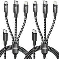 thumbnail image 1 of Cable de carga Idison USB-C 3 en 1 de 100 W para iPhone y más, 1 of 7