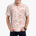thumbnail image 1 of Fotbe Pig Camiseta Polo de Golf para Hombre con Estampado – Camisa Deportiva Transpirable con Cuello Abotonado-4X-Large, 1 of 6