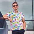 thumbnail image 4 of Balery Bear And Polka Dot Camisa Polo de Hombre con Estampado, de Manga Corta y Tejido Medio, Camisa Tipo Golf Polo-Medium, 4 of 6