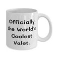 thumbnail image 2 of Love Valet Gifts, Officially the Wld's Coolest Valet, Christmas 11oz Mug F Valet, 2 of 2