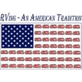 thumbnail image 3 of CafePress - Rving American Flag T Shirt - Men's White Classic Cotton T-Shirts, 3 of 4