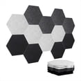thumbnail image 1 of Paneles Acústicos, Paquete de 12 Paneles de Pared Insonorizados, Autoadhesivos Que Absorben el Sonido, Paneles Insonorizados Hexagonales, 1 of 7