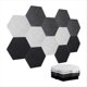 thumbnail image 1 of Paneles Acústicos, Paquete de 12 Paneles de Pared Insonorizados, Autoadhesivos Que Absorben el Sonido, Paneles Insonorizados Hexagonales, 1 of 5