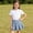 F-27Light Blue, variant on ZHOGXU Kids Toddler Girls Denim Skirt Elastic Waist Solid Color A Line Side Zipper Comfortable Fashion Mini Pleated Skirt For School And Daily Wear,Light Blue,9-10 Years