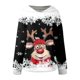 thumbnail image 4 of WILLBEST Sudadera con Capucha de Estilo Acogedor, Manga Larga, Estilo Casual, con Estampado Festivo para Comodidad y Calidez Diarias Chica​​, 4 of 5