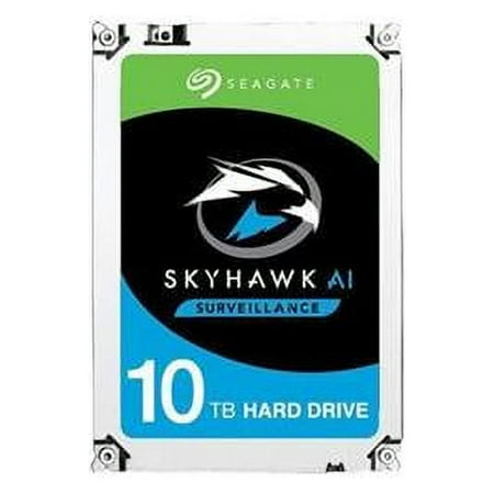 UPC: 0763649150474 | Seagate Technology ST10000VE001 HD 10TB Sata 3.5 Skyhawk AI Surveillance Internal Hard Drive