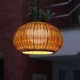 thumbnail image 5 of LittleGlovo Modern Rattan Lantern Pendant Light, 5 of 14