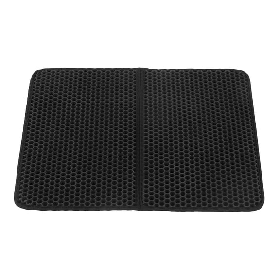 BOKYAN Double‑Layer 3D Honeycomb Cat Litter Mat – Waterproof, Non‑Slip, Easy to Clean, 28×41 cm