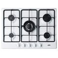 thumbnail image 2 of Summit GC5271W Plaque de Cuisson à Gaz 27 Po. 5 Brûleurs & Finition Blanche, 2 of 6
