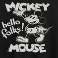 thumbnail image 3 of Mickey & Friends - Mickey Mouse Hello Folks - Women's Oversized T-Shirt, 3 of 5
