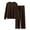 Brown, variant on VBTAPA Fleece Pajama Set for Women Warm Fuzzy Lounge Sets Winter Loungewear Sleepwear 2 Piece Soft Sweater Pants Pjs Outfits Brown XXL