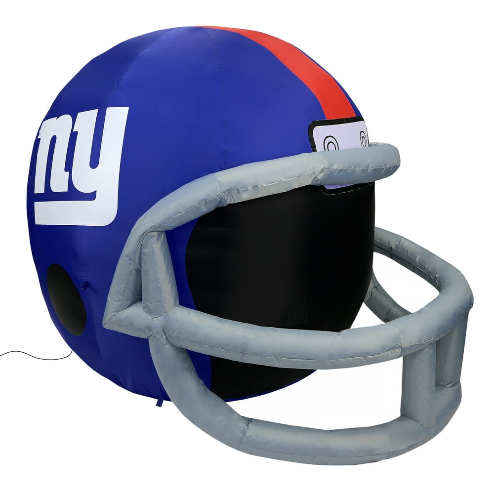 NFL New York Giants Team Inflatable Lawn Helmet, Blue, One Size