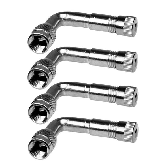 4 Pcs 90 Degree Stem Truck Tyre Valve Extender Tyre Valve Extension Auto Schrader Stem Schrader Valve