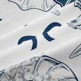 thumbnail image 5 of Manfei Blue Coquette Bowknot Blackout Curtains Set of 2 (38x54 Each),Ocean Sea Life Starfish Living Room Curtains, 5 of 6