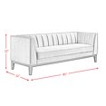 thumbnail image 4 of Picket House Furnishings Calabasas Sofa in Rose, 4 of 4