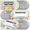 thumbnail image 7 of GMOX 75 kPa Vacuum Sealer Machine with 20 Bags | Compact Food Sealer for Kitchen Storage & Meal Prep | External Vacuum System, 7 of 7