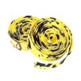 thumbnail image 2 of 2 X nueva cinta de manillar de corcho para deportes de bicicleta de carretera con tapones de barra (amarillo y negro), 2 of 3