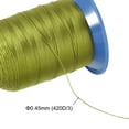 thumbnail image 5 of Uxcell Bonded Polyester Thread Extra-strong 710 Yards 420D/0.45mm Olive, 5 of 6