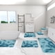 thumbnail image 5 of Mixed Color Bath Mats 6 Set Whole Room Bath Rugs 6 Pcs Toilet Mats Soft Water Absorption Non Slip Thick Washable Easy To Dry Dark, 5 of 7