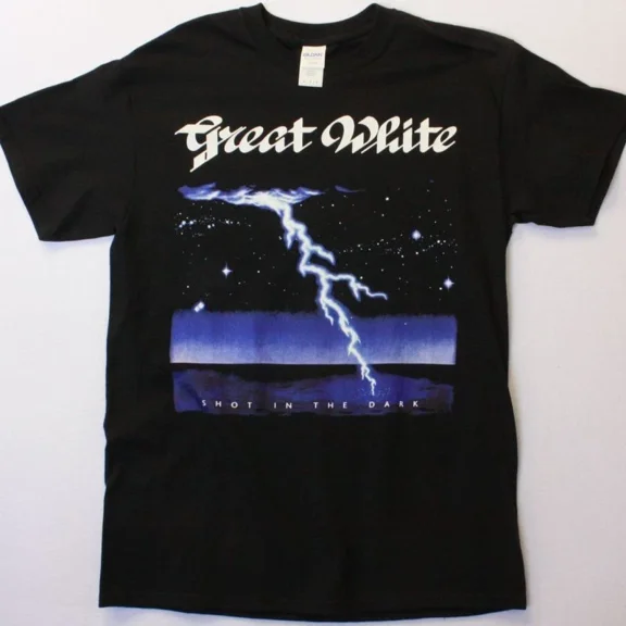 GREAT WHITE SHOT IN THE DARK - Best Rock T-shirts IM0134