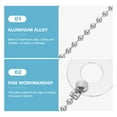 thumbnail image 5 of Professional Alloy Drum Cymbal Chain Replacement for Crash Ride Effect Cymbal, 5 of 6