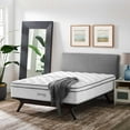 thumbnail image 2 of Modern Contemporary Urban Design Bedroom King Size 14inch Mattress, Fabric, White, 2 of 6