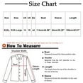 thumbnail image 3 of Lilgiuy Women Fashion Casual Solid Color Woolen Double Breasted Turndown Collar Long Sleeve Hoodless Casual Outwear for Party Bar Club, 3 of 5