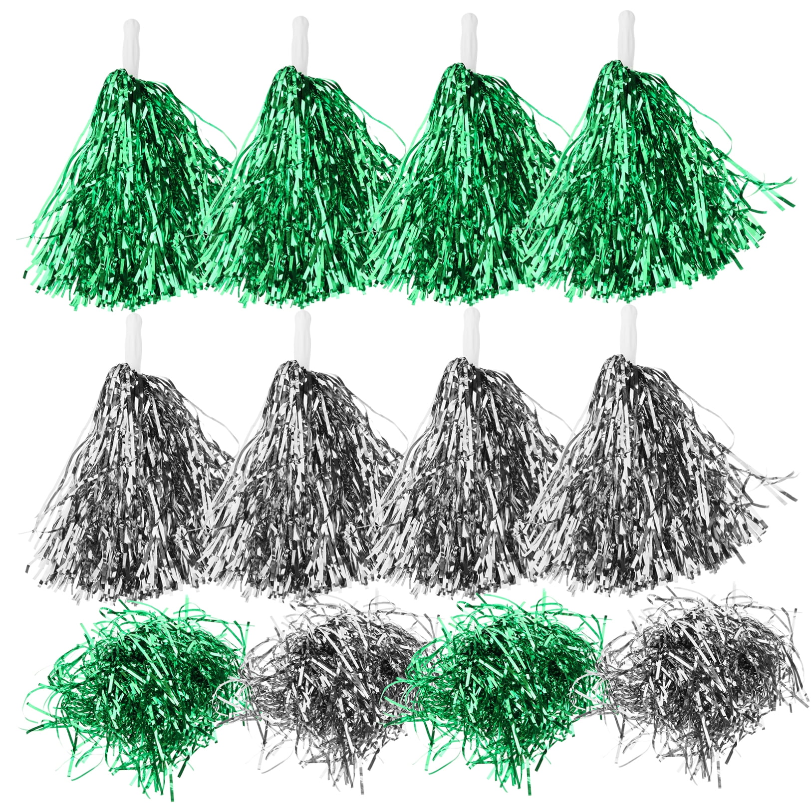 unbranded  24 Pcs Women Cheering Hand Flower Cheerleader Costume for Pom Poms