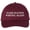 Maroon, variant on Make Racism Wrong Again Embroidered Dad Hat | Adjustable Anti-Racism Equality Statement Baseball Cap (Grey)