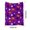 Purple, variant on Halloween Throw Blanket, 6Sizes Gentle Fleece Fall Throw Blanket Cozy Warm Cute Halloween Ghost & Pumpkin Blanket, Ultra-Soft Blankets and Throws for Couch Sofa Bed