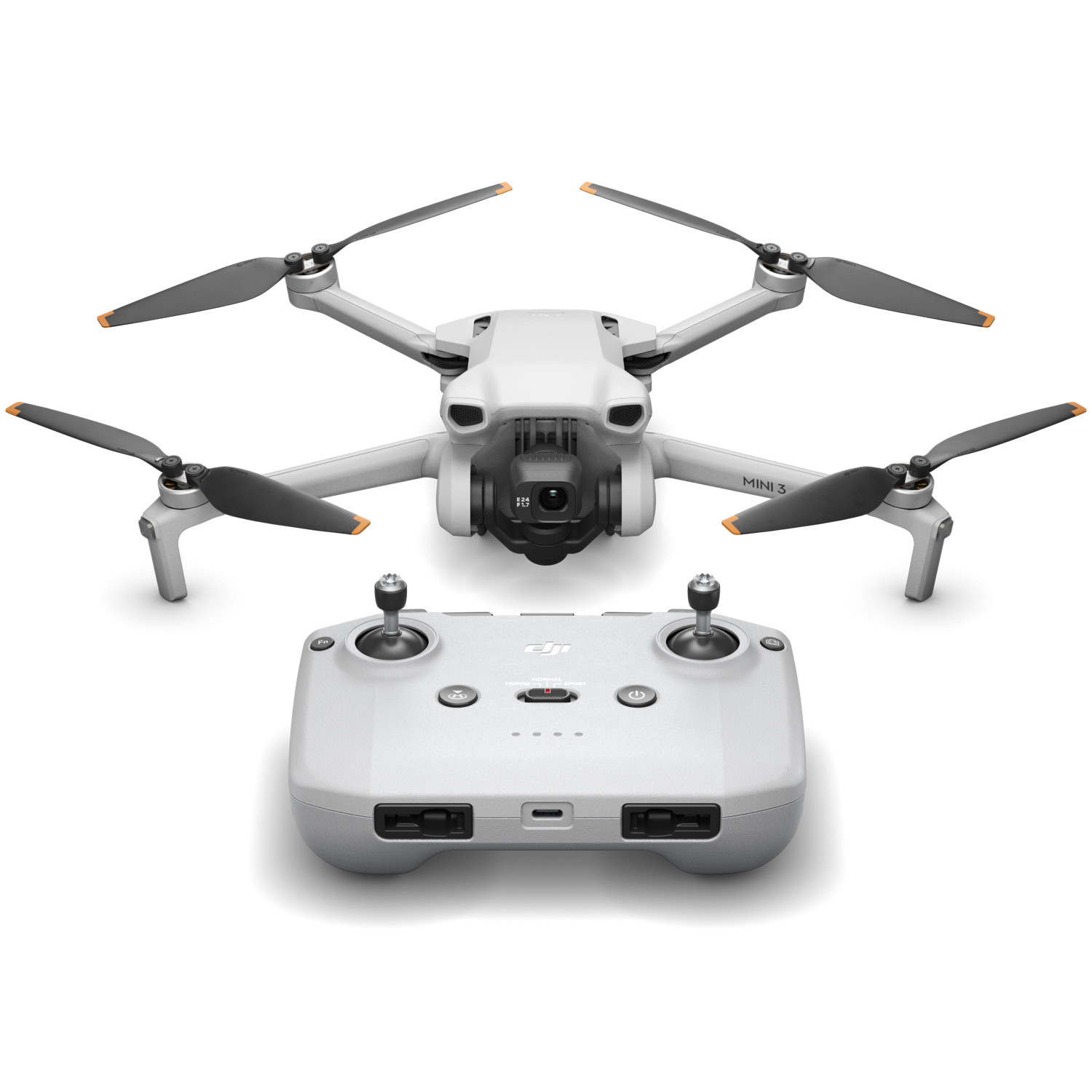 DJI Mini 3 Pro with RC-N1, Lightweight 4K Drone, 48MP Photo, 34