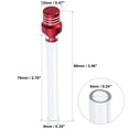 thumbnail image 3 of 6pcs Universal Gas Fuel Tank Cap Air Vent Hose Tube Breather One Way for Motorcycle Clear Tube 6 Colors, 3 of 6