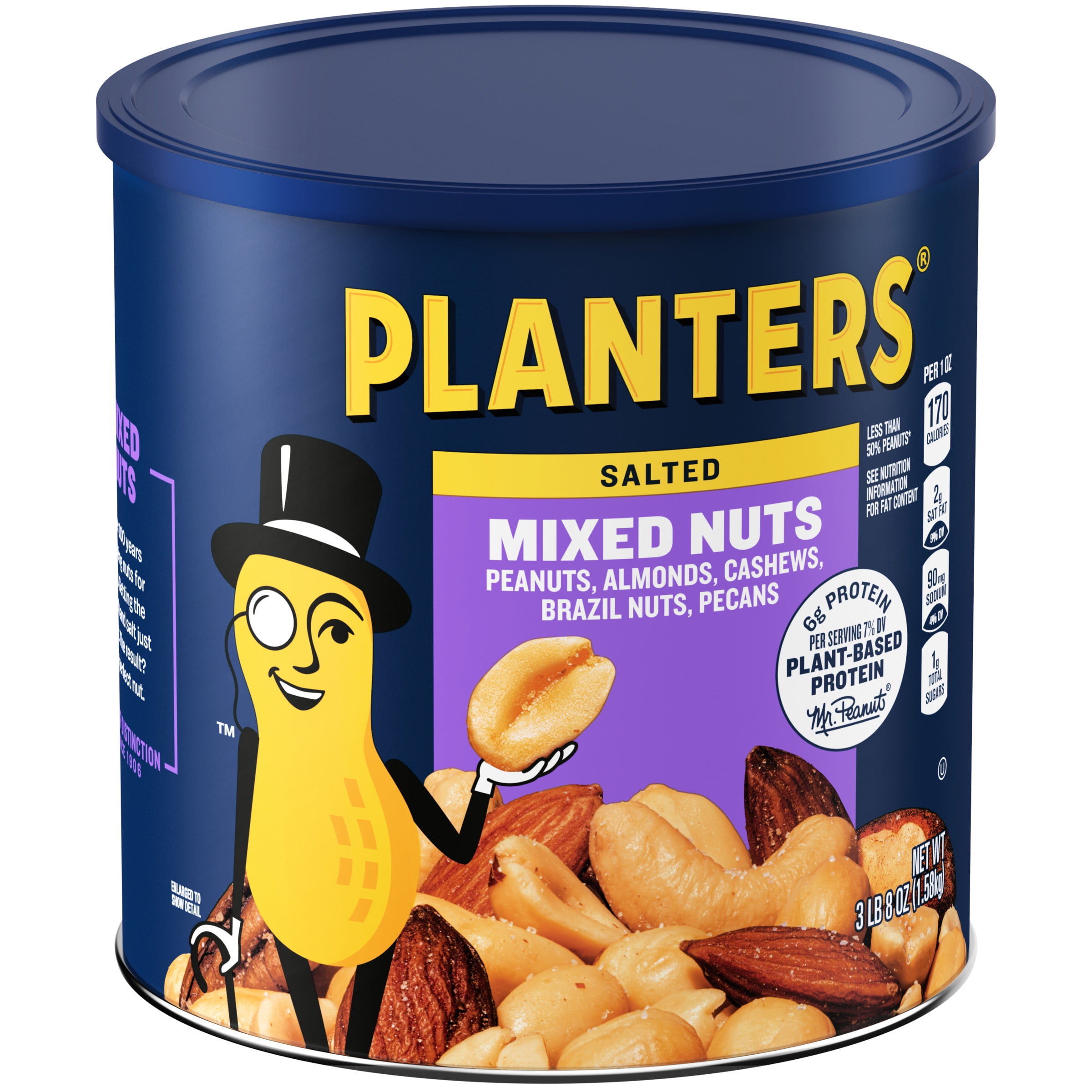 PLANTERS® A1 Sauce Flavored Roasted Deluxe Mixed Nuts 5.5 oz bag -  PLANTERS® Brand