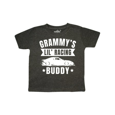 

Inktastic Grammys Lil Racing Buddy Gift Toddler Boy or Toddler Girl T-Shirt