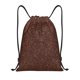 thumbnail image 1 of Fotbe Dark Brown Glitter Bolsa Mochila con Cordón Estampada, Bolsa de Gimnasio Deportiva, Bolsa Cinch, Bolsa con Cordón para Hombres y Mujeres-Small, 1 of 6